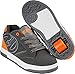 Heelys Boys' Propel 2.0 Tennis Shoe, Charcoal/Orange/Grey, 6 M US Big Kid