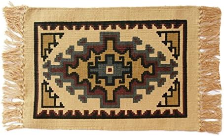 Southwest Cotton Stencil Placemats---Geometric Tapestry #4