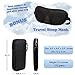 RFID Travel Wallet & Document Organizer Bag, Family Passport Holder + Sleep Mask