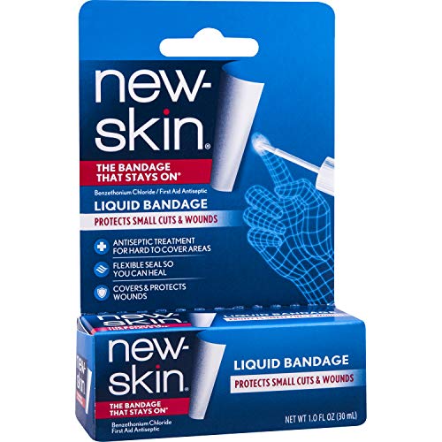 NewSkin Liquid Bandage, 1 Ounce Liquid Bandage for HardtoCover