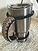 USA Handmade Paracord Yeti /Ozark /Rtic Rambler 30 Oz Tumbler Handle, black/Desert camo......