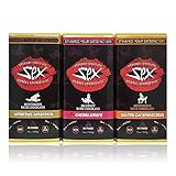 Herbal Aphrodisiac Infused Chocolate Bar - Delicious Libido Booster Sexual Enhancement for Men & Women, Gift Set - Bundle of 3 Bars, 12 oz