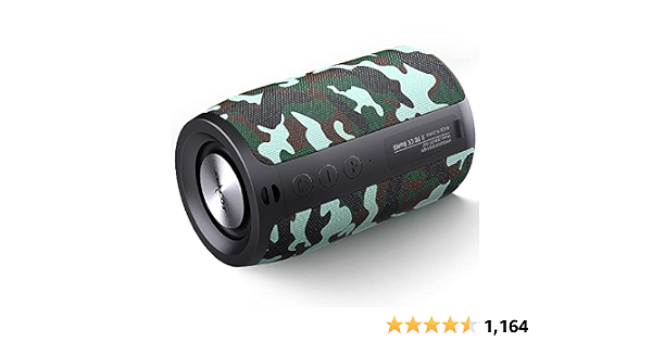 Bluetooth Speaker Waterproof, Wireless 