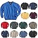 WH. Bear Men's Fully Lined V-Neck Golf and Wind Shirt - Many Colors Available