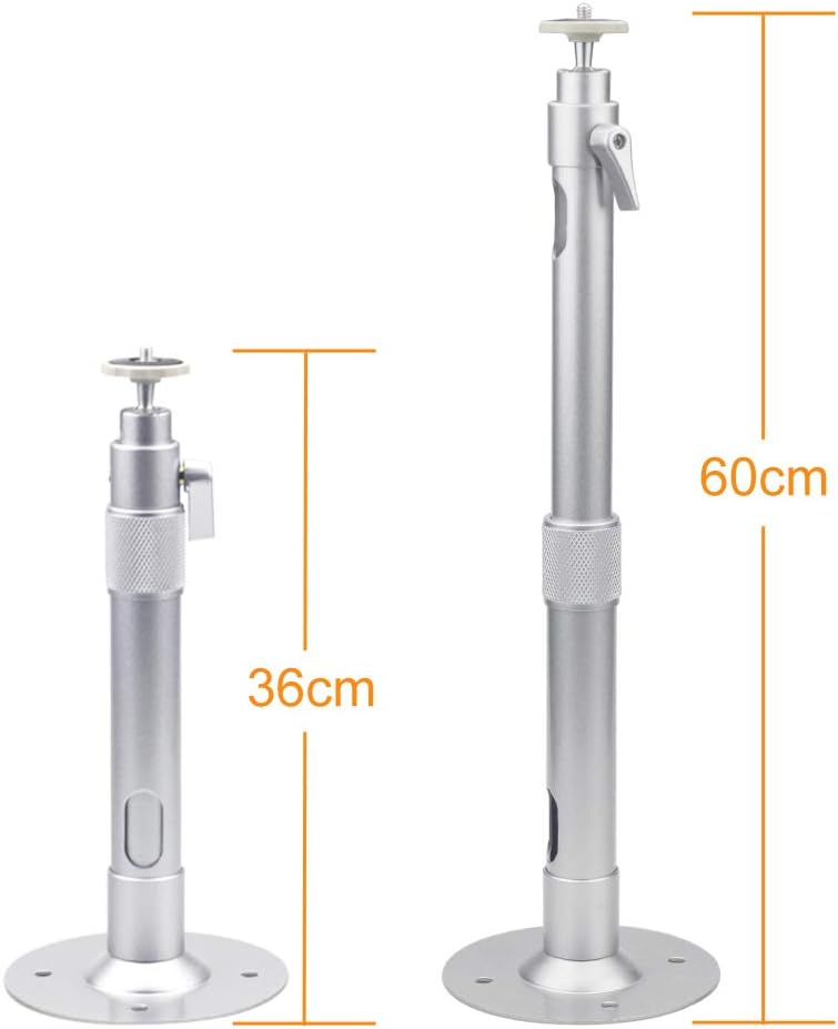 Tuggui Ceiling Mount for Mini Projector (36-60cm with handle), silver, 60 cm - Image 5