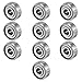 uxcell 10pcs 4mmx13mmx5mm Double Shielded Miniature Deep Groove Ball Bearing