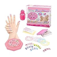 YOOMUN Girl Nail Stickers DIY Kids Toys For Children PVC Manicure Sticker For Nail Make Up Set Girl