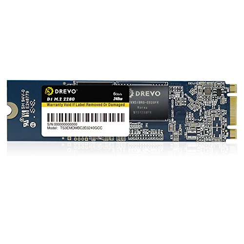 Drevo D1 M.2 2280 240 GB Interno SSD, Memoria de Estado sólido, Lectura 500 MB/s, Escritura 500 MB/s - Imagen 3