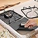 Wuudi 4-Pack Reusable Stove Burner Covers Non-stick Cuttable Protectors for Gas Range Stove Burners in Different Sizes