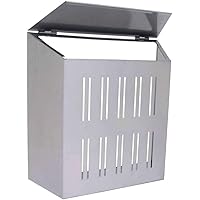 De populairste Brievenbussen Sterling MC06S Post Catcher, Zilver, 345mm x 352mm x 120mm
