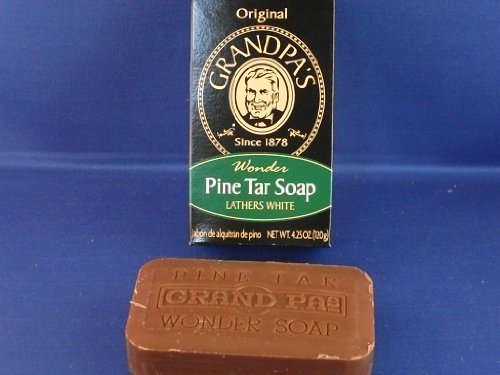 Grandpas soap bar pine tar