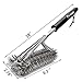 Preon BBQ Grill Brush, 18 Inches 3 in 1 Stainless Steel Best Barbecue Grill Cleaning Brush,Durable and Effective – 100% Rust Proof with Wire Bristles & Long Handle & Strength Clip