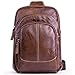 Chrysansmile Genuine Leather Shoulder Sling Backpack Bag Unisex Outdoor Crossbody Sling Pack Sport Daypack One Size