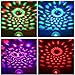DJ Disco Lights, GLISTENY Disco Ball Light Sound Activated Strobe Light 7 Color RGB 15 Keys Remote Control Portable Mini Magic Lamplight Rotating Effect Party Light for KTV Karaoke Dance Club Pub