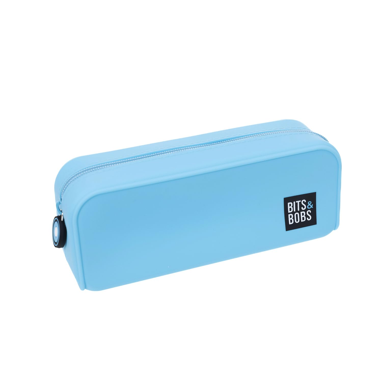 Grafoplás | Blue Silicone Case | 20 x 7.5 x 7.5 cm | Soft Touch | Flexible | Waterproof | Bits&Bobs Pop Up Design | Vivid Colours, Blue, 20x7,5x7,5cm, School