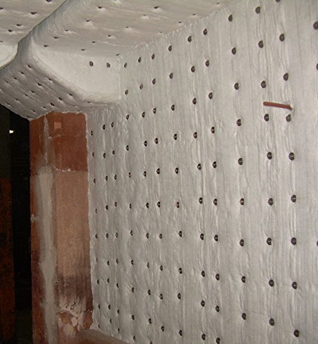 Ceramic Fiber Blanket (2300F, 6# Density) (1" x 24" x 25') Ovens, Kilns, Furnaces, Glass Work and Chimney Insulation - Thumbnail 4
