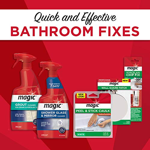 Magic Tub and Tile Refinishing Kit Bright White Paint On Works On