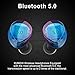 Wireless Earbuds KUNGIX Bluetooth 5.0 True Wireless Headphones, Deep Bass 3D Stereo Sound Touch Mini Noise Cancelling Earphones, Sweatproof Sports TWS Earbuds Built in Microphone for iPhone Androidthumb 1