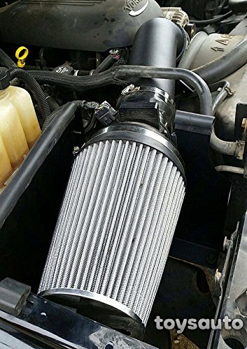 Cold Air Filter intake for GMC Sierra 99-06 2500 2500HD 5.3L/6.0L V8 - Thumbnail 5