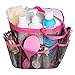 Attmu Oxford Mesh Shower Caddy, Shower Tote, Shower Bag, Bathrooms Bag, Pink primary