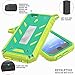 iPhone 6S Case, POETIC Revolution [Premium Rugged] Protective Case with [Landscape Stand Feature] [Shock Absorption & Dust Resistant] for Apple iPhone 6 /iPhone 6S Teal/Citron