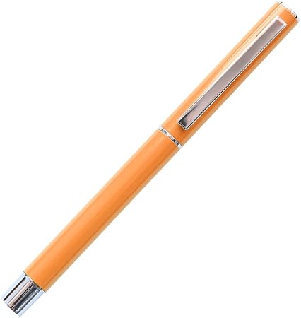 Amazon Yoweshop ボールペン 名入れ 男性 女性 ギフト 高級 プレゼント オレンジ Amazon発送 通常版 油性 ボールペン 文房具 オフィス用品