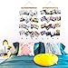 HOMEMAXS Hanging Photo Display Picture Frames Collage Pictures Organizer Wall Decor with 40 Wooden Clips for Hanging Photos, Prints, Artwork, 2 Pack