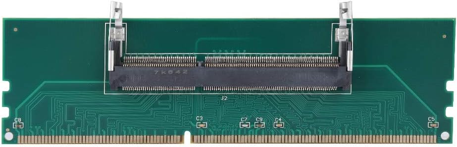 Diyeeni DDR3 Memory Adapter Card Notebook SO-DIMM to Desktop DIMM 204 Pin to