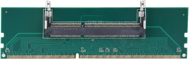 Diyeeni DDR3 Memory Adapter Card Notebook SO-DIMM to Desktop DIMM 204 Pin to