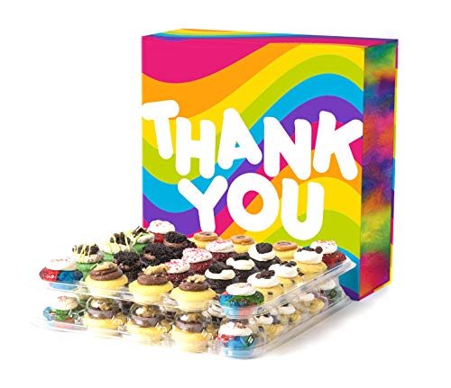 Baked by Melissa The Latest & Greatest Assorted Bite-Size Cupcakes (50 Cupcakes W/ Thank You Gift Box) - Thumbnail 3