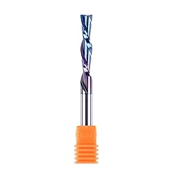 SpeTool Down Cut Spiral Router Bits 1/4 Shank with