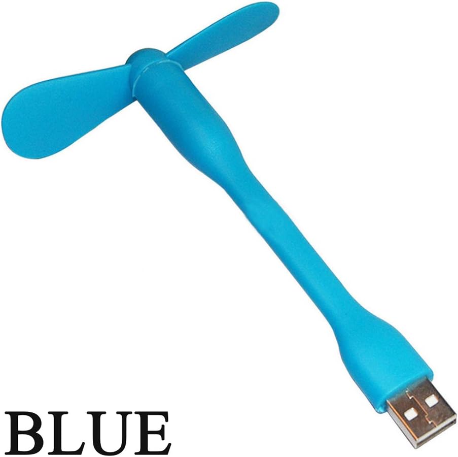 USB Fan Flexible Portable Removable USB Mini Fan for All Power Supply USB Output USB Gadgets