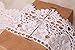 8CM Width Europe Crown Pattern Inelastic Embroidery Lace Trim,Curtain Tablecloth Slipcover Bridal DIY Clothing/Accessories.(4 Yards in one Package) (Navy Blue)