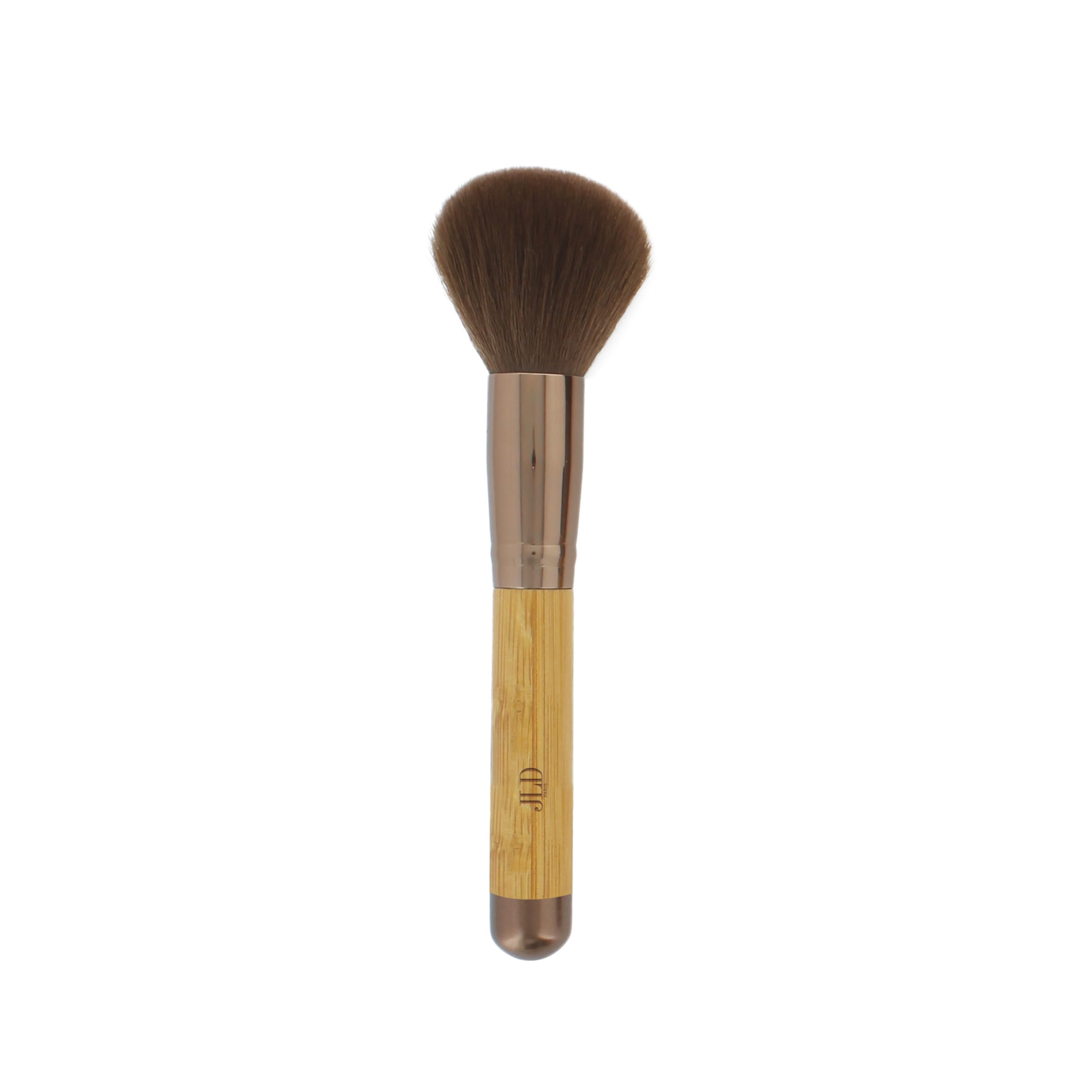 Jean Louis David Go Green Collection Face Powder Brush Make-Up Brush 100% Synthetic Vegan Bristles FSC Certified Bamboo Handle