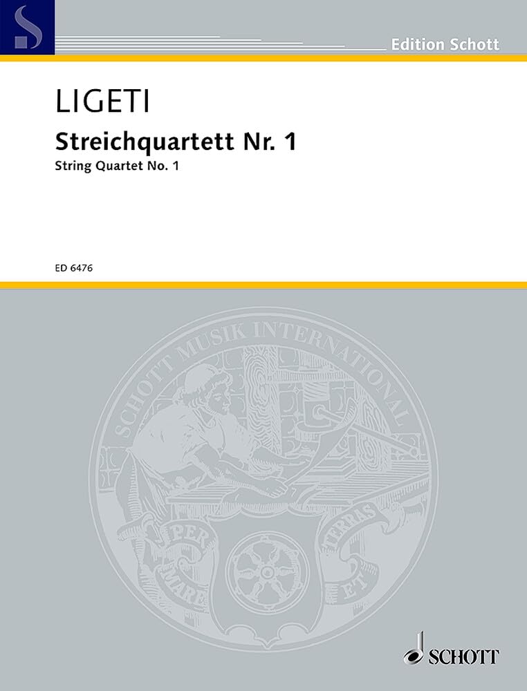 String Quartet No. 1: Score & Parts
