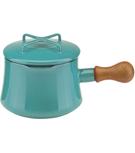 Amazon.com: DANSK Red Kobenstyle Chili 1 Qt. Saucepan, 2.35 LB