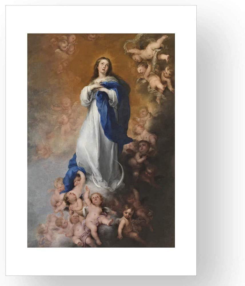 Official Reproduction of the Prado Museum "The Immaculate Conception of the Venerables"