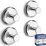 HOME SO Suction Cup Hooks O Shape