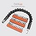 Flexible Extension Shaft with Screw Drill Bit Holder, Tacklife ASS01C Screwdriver Bit Set with 11.8 Inch Flexible Shaft, 30 Pieces Drill Bit Sets, Strong Magnetic Quick Connect Drive Shaft Tip