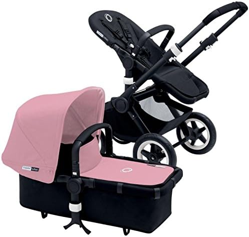 Bugaboo Buffalo Complete Stroller - 2015 - Soft Pink - Black/Black