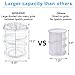 MISERWE Makeup Organizer 360 Degree Rotation 7 Layers Adjustable Storage Different Kinds of Cosmetics Multi-Function Large Capacity Makeup Storage Organizer Great for Bathroom Dresser Vanity