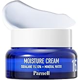 Parnell Squalane 15.13 Mineral Water Moisture Cream, K-Beauty Deep Hydrating Face Moisturizer for Dry, Sensitive Skin (1.69 fl. oz / 50ml)
