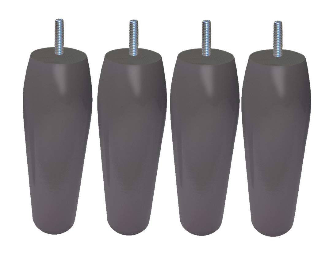 Margot Grey A Artist Pack of 4 Spring, Olive Wood, Taupe, 5.5 x 5.5 x 18 cm