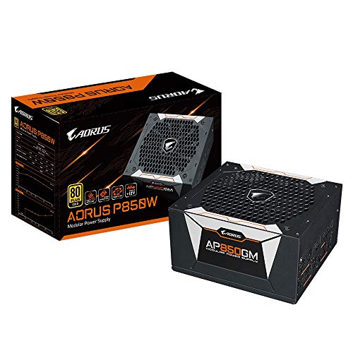 Gigabyte GP-AP850GM-UK Aorus P850W 850W 135mm Smart Fan 80 PLUS Gold Fully Modular PSU:: (Components > Power Supplies PSU)
