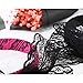 Hicarer 2 Pieces 80's Party Lace Bow Headband Hair Band 80s Costumes for Women, 2 Color