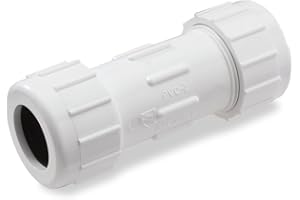 NDS King Brothers Inc. CPC-0750 3/4-Inch Compression PVC Compression Coupling, Gray