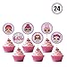 48 LOL Cupcake Toppers & Liners Set, Cake Decorations Topper Wrapper for Girl Theme Birthday Party