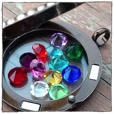 5mm Birthstone Charms Complete Set Of 12 Fits Origami Owl