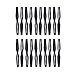 Goolsky 10 Pairs Propeller CW/CCW for VISUO XS809W XS809HW FPV Quadcopter