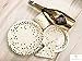 150 pcs Gold Dot Paper Plates and Cups Set; 50 Gold Metallic Foil 9'' Dinner Plates/ 7'' Dessert Plates /9 oz Cups. Perfect for New Years Christmas Bridal/Baby Shower Wedding Engagement Birthday